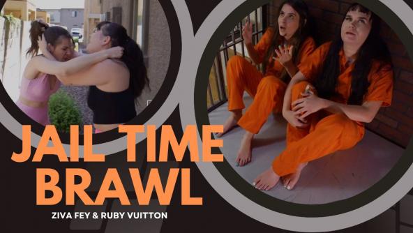 4K/ Ziva Fey - Jail Time Brawl With Ruby Vuitton