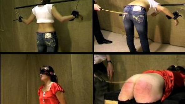 Shoplifter Caned