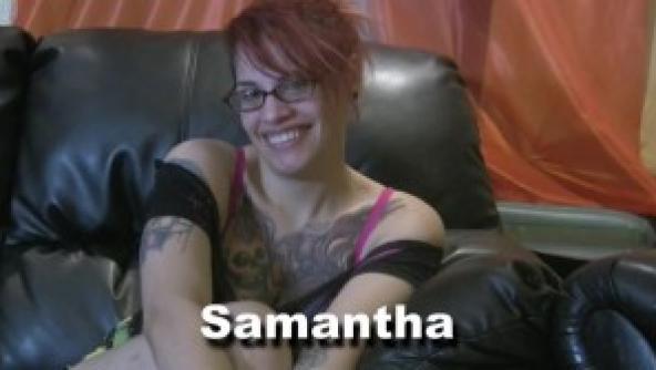 INTERVIEW SERIES: Spunky Tattooed 25 year old Samantha