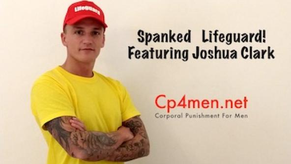 Spanked Lifeguard! Featuring Joshua Clark 