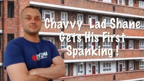 Chavvy Lad Shane Gets His First Spanking 