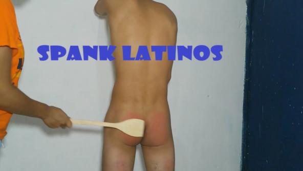 hand and spoon spanking for luis 