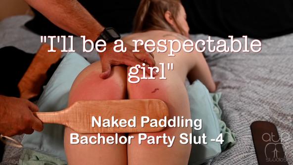 I will be a respectable Girl - Naked Paddling -Bachelor Party Slut 4 - 1080p