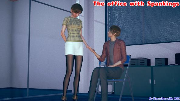 [CG Animation] #43 The office with Spankings (Episode3 of 5: Caught for aroused)