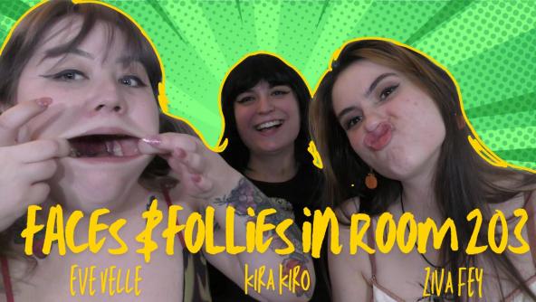 HD/ Ziva Fey - Faces And Follies in Room 203