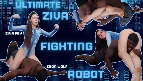 4K/ Ziva Fey - Ultimate Ziva Fighting Robot With Ebon Wolf