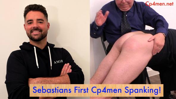 Sebastian's First Cp4men Spanking! 