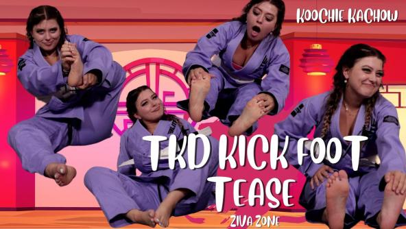 4K/ Koochie Kachow - TKD Kick Foot Tease