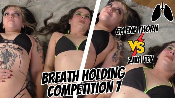HD/ Ziva Fey - Breath Holding Competition 7 Celene Thorn