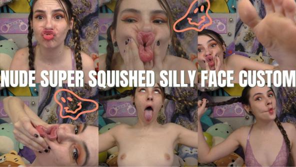 HD/ Ziva Fey - Nude Super Squished Silly Face Custom