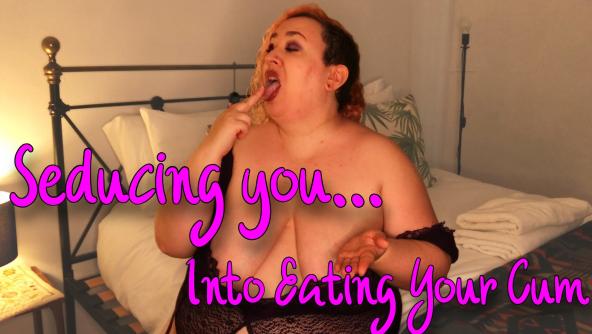 Seducing You into Eating Your Cum