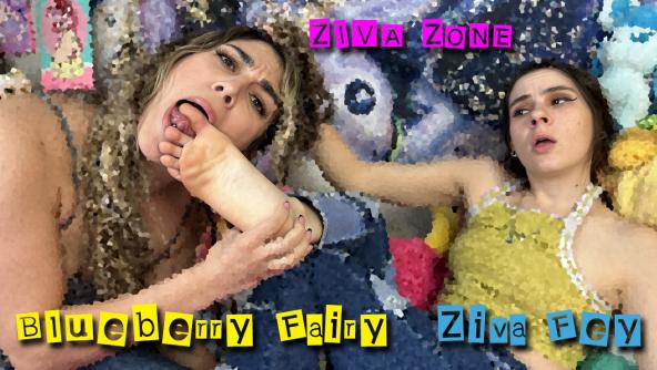 4K/ Ziva Fey Footworship Fun Slideshow With Blueberry Fairy
