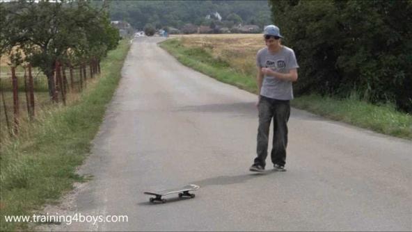 JOHNNY with SKATEBOARDING