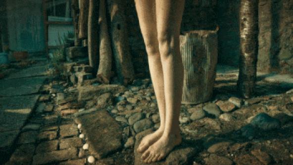 Very Hairy Slave Pussy with Dirty Feet takes a Pee - UnicornDisney