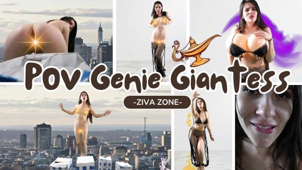 4K/ Ziva Fey POV Genie Giantess