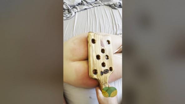 Spanked Until My Ass Was Red But He Kept Going