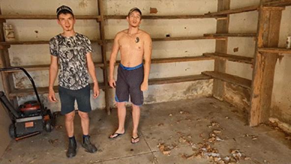 Cooper and Adan Lazy 