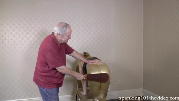 Dolly's Spandex Spankin's, Part 4, Beaver Tail, M/f